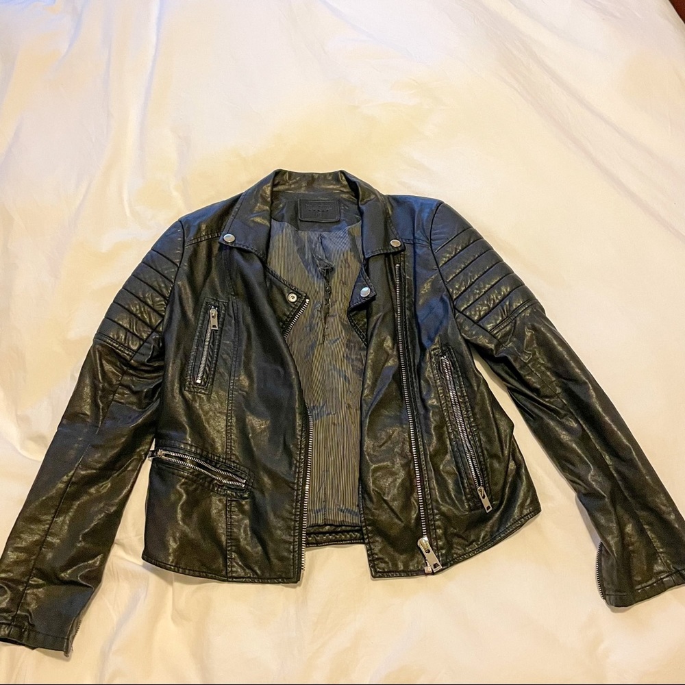 BLANK NYC faux leather jacket